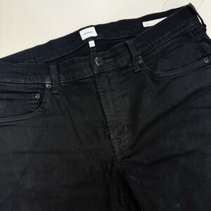Edwin Lian Jeans Mens 34x30 Black Skinny Sustainable‎ Stretch Preppy